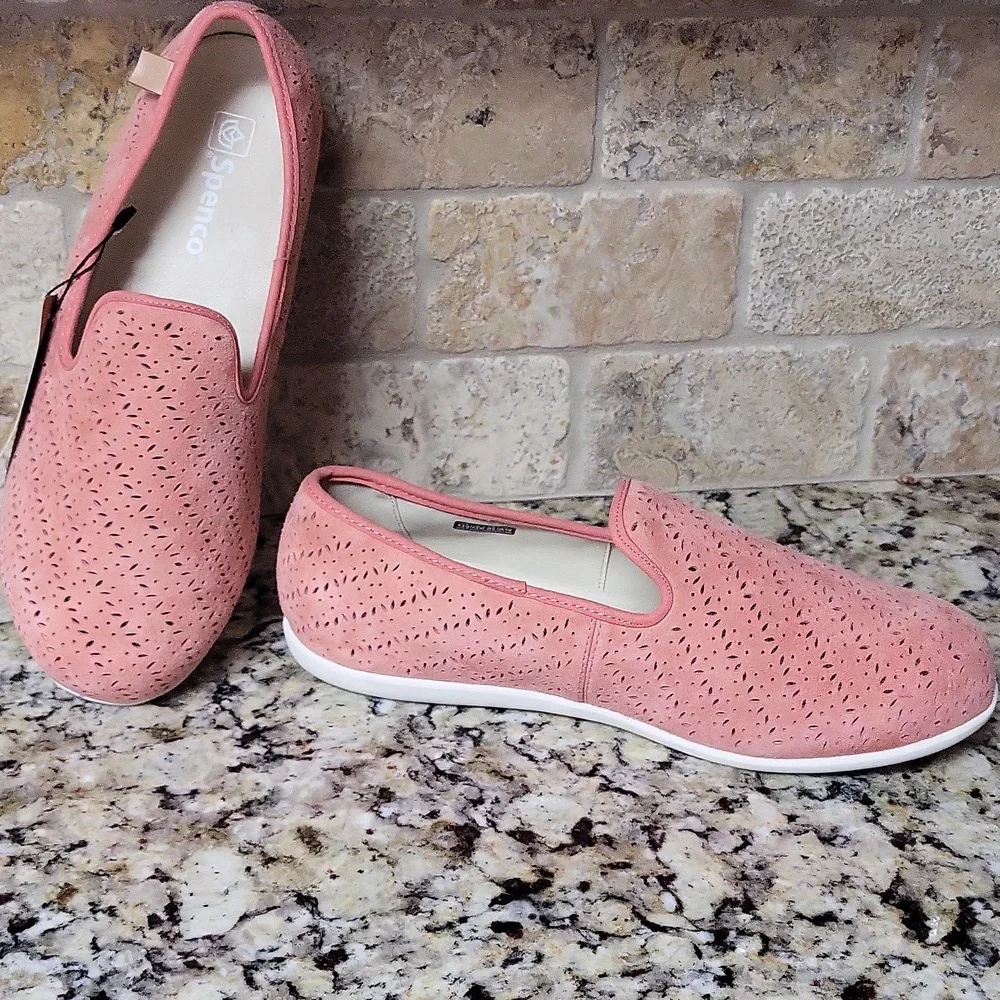 Spenco Bailey Ballet Slip-on Orthotic Loafers Size 9.5D